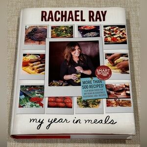 My Year in Meals by Rachael Ray Hardcover Cook Book & My Year In Cocktails